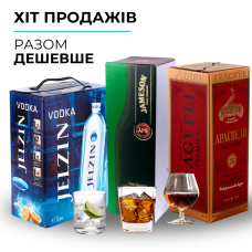 Набор Микс №18 Jameson 2L + Aragvelli 2L + Jelzin 3L